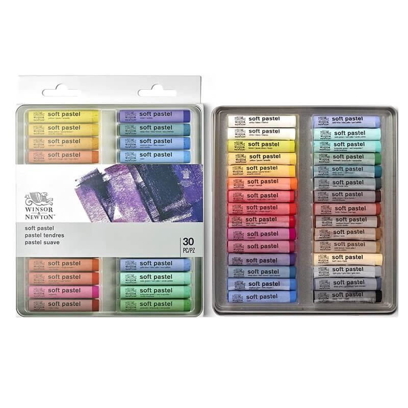Set 30 pastel soft Winsor Newton
