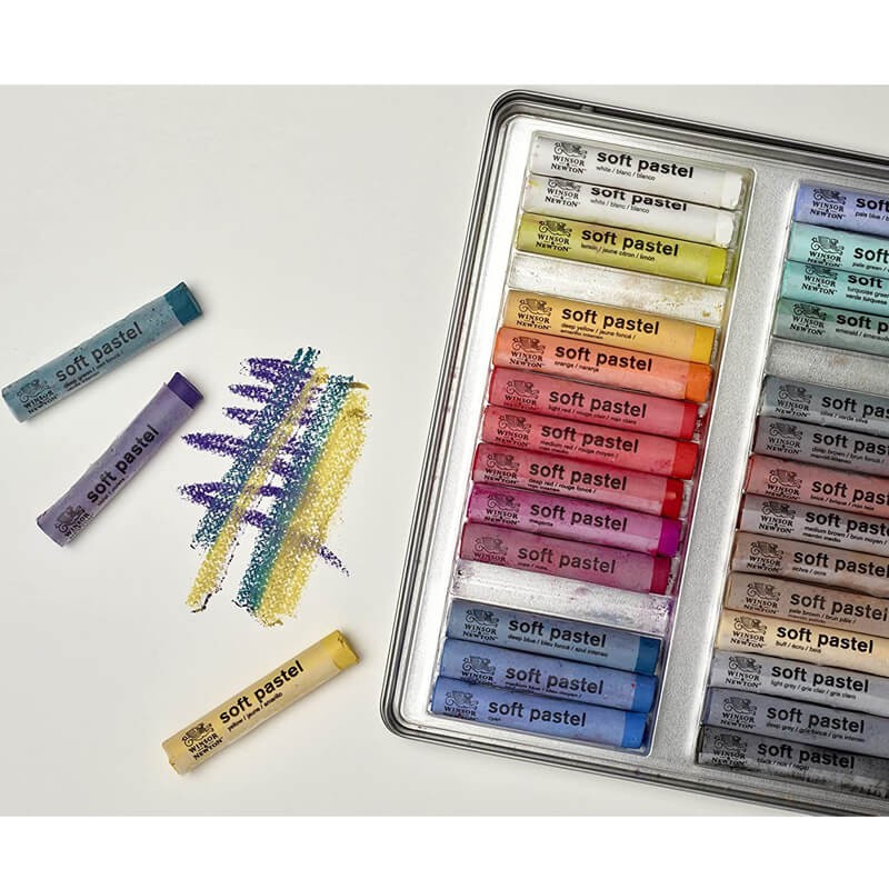 Set 30 pastel soft Winsor Newton