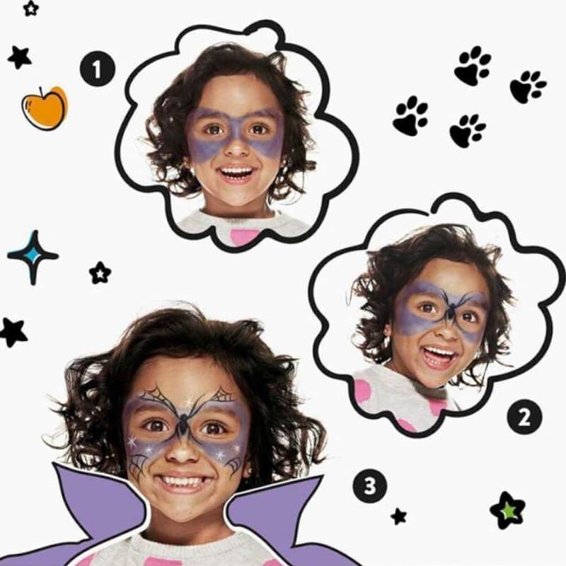 Kit pictura pe fata Witch Snazaroo