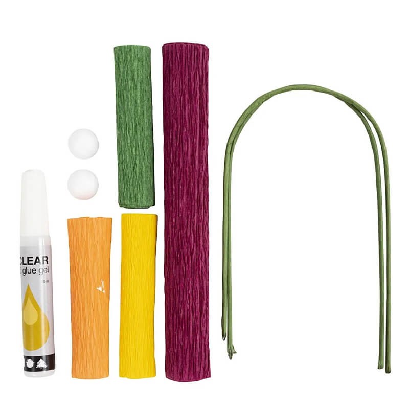 Kit hartie creponata Maci Mini Craft
