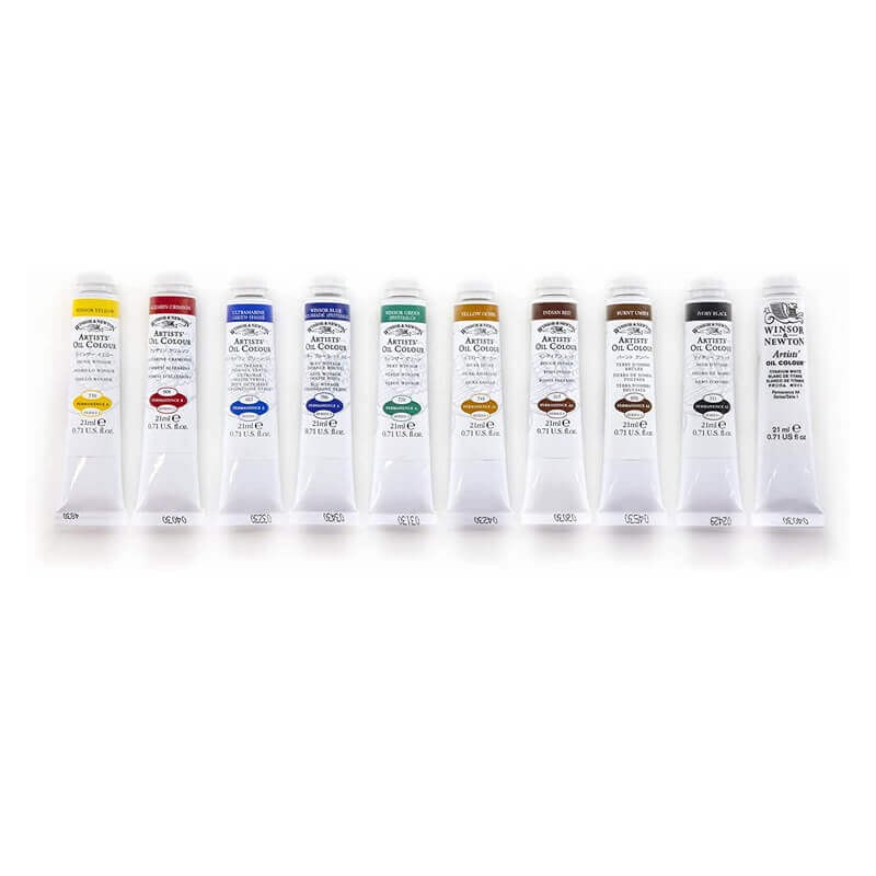 Set 10x21ml culori ulei Winsor Newton