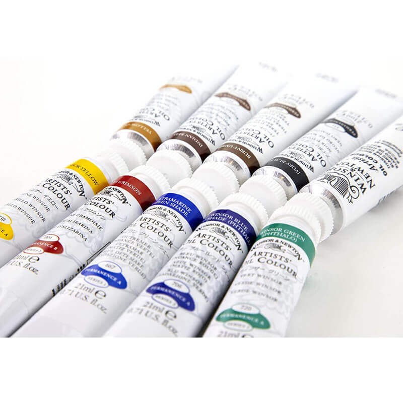 Set 10x21ml culori ulei Winsor Newton