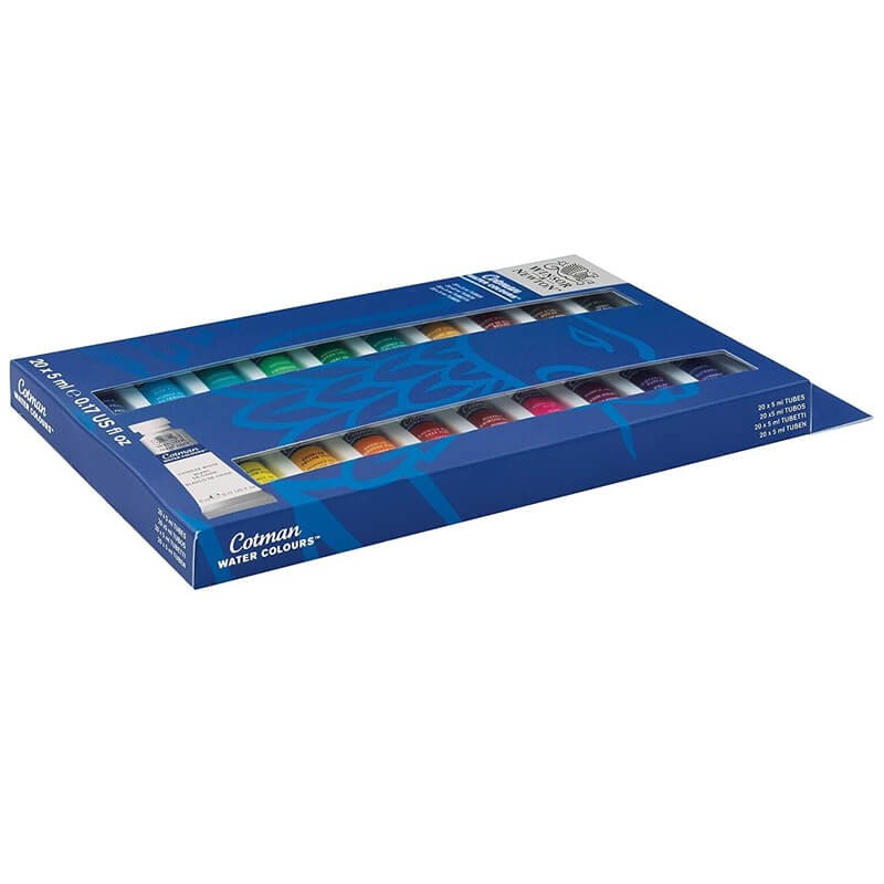 Set 20x5ml culori acuarela Cotman Winsor Newton