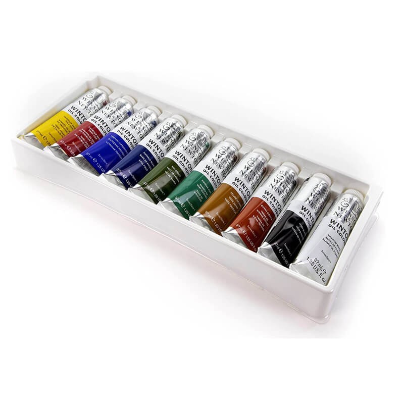 Set 10x37ml culori ulei Winton Winsor Newton