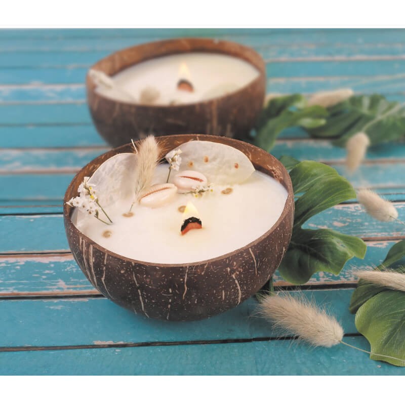 Kit lumanari cocos