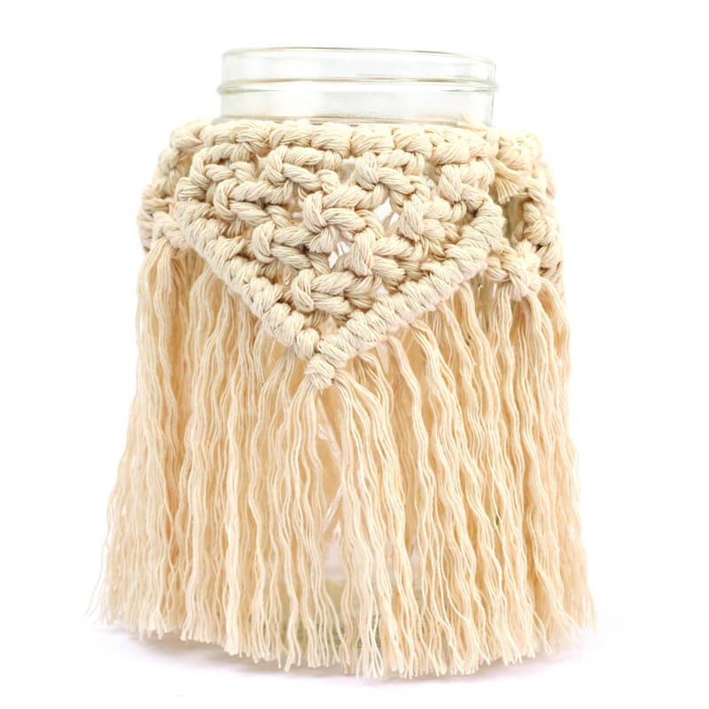 Kit lumanari macrame