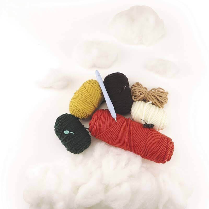 Kit amigurumi Maxi vulpe