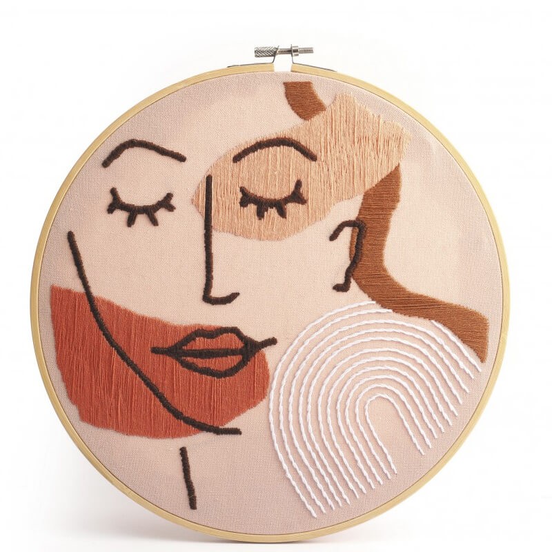 Kit broderie Line Art