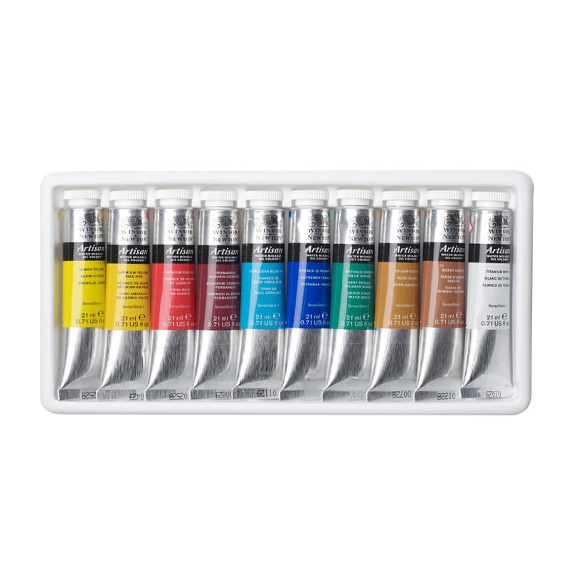 Set 10x21ml culori ulei Artisan Water Mixable Winsor Newton