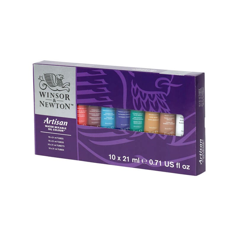 Set 10x21ml culori ulei Artisan Water Mixable Winsor Newton