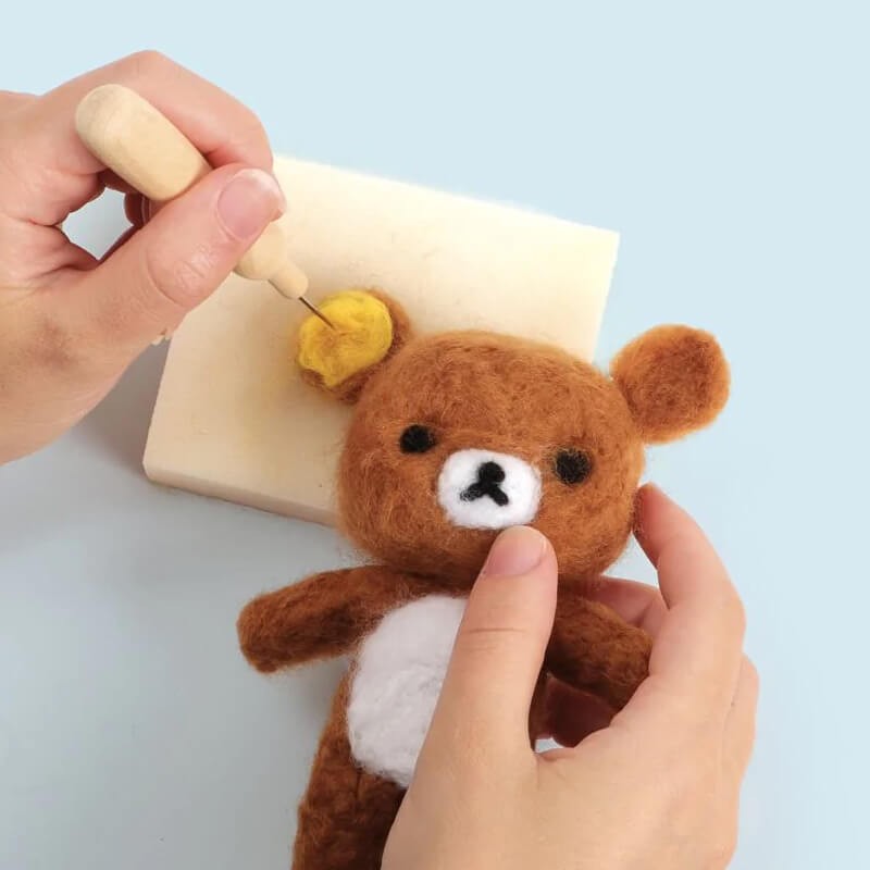 Kit lana filtuita Rilakkuma Graine Creative