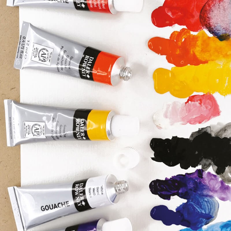 Set culori guasa Cat Daler Rowney