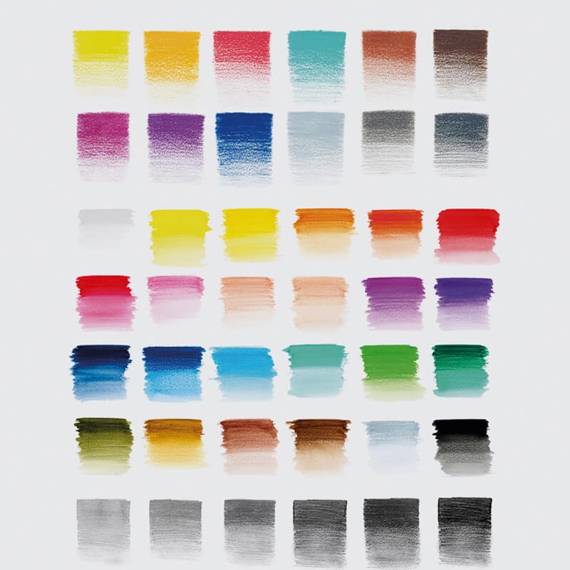 Set 45 creioane Studio Collection Box Mixed Winsor Newton