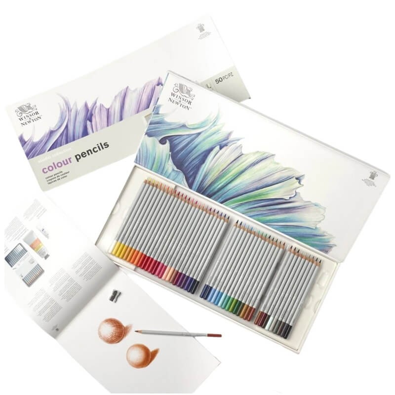 Set 50 creioane Studio Collection Colour Winsor Newton