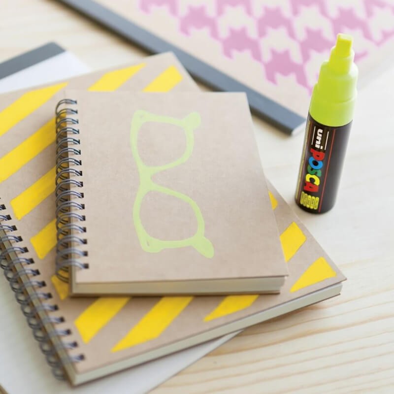 Mapa PVC 24 markere Uniball Posca