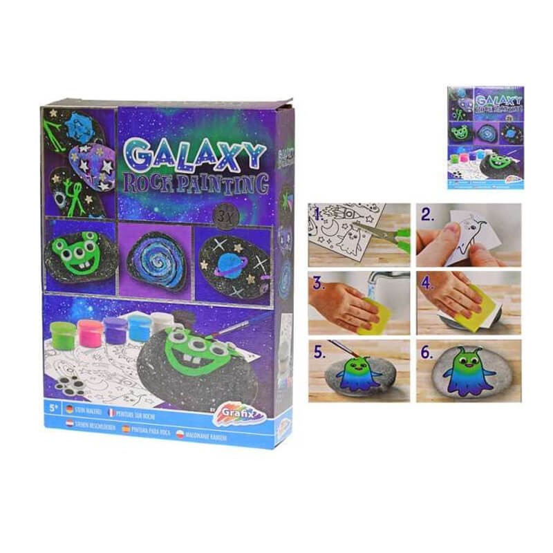 Set pictura pietre Galaxy Grafix