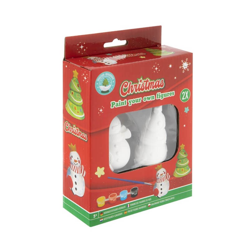 Set 2 ornamente om de zapada ren Grafix