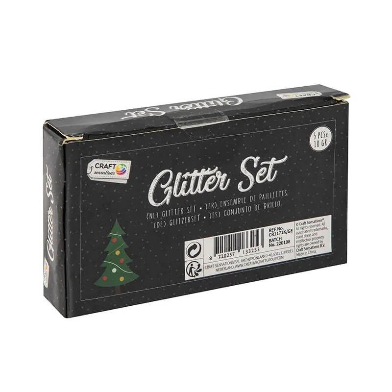 Set 5 glitter Grafix