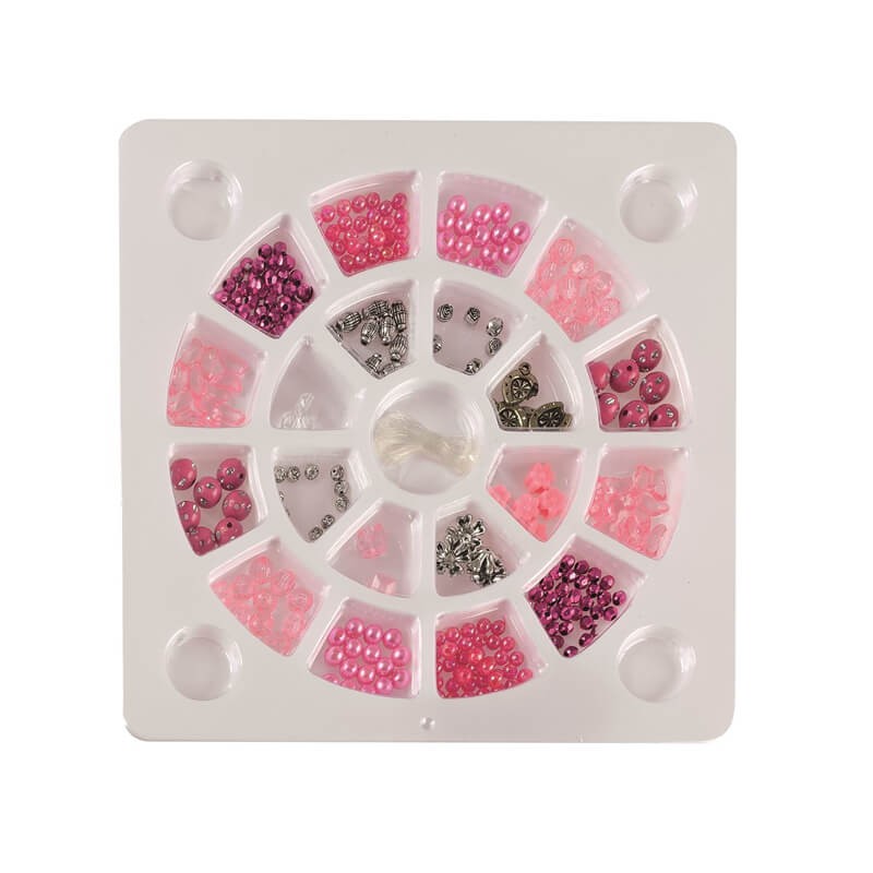Set margele Pink 26x26