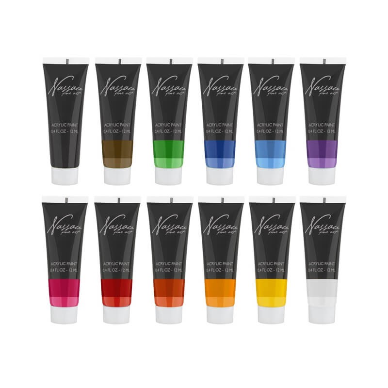 Set culori acrilice 40 piese