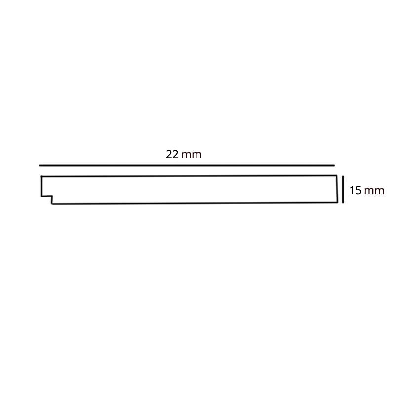Profil rama plastic OZL2200