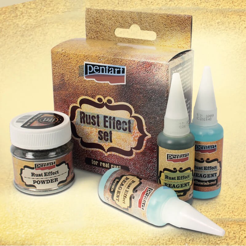 Kit efect rugina Pentart