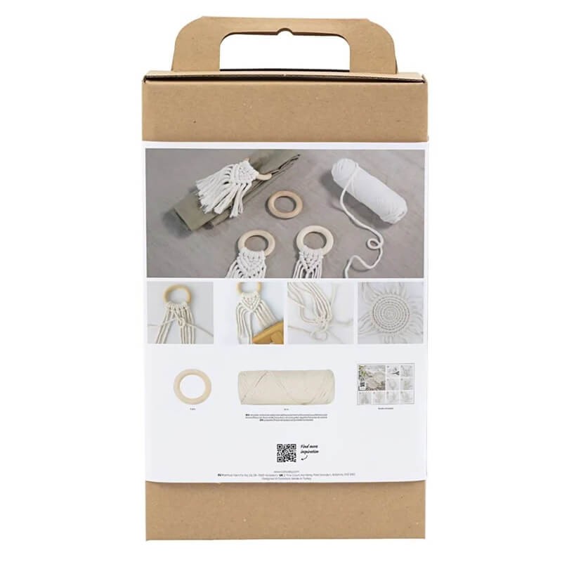 Kit decoratii macrame craft