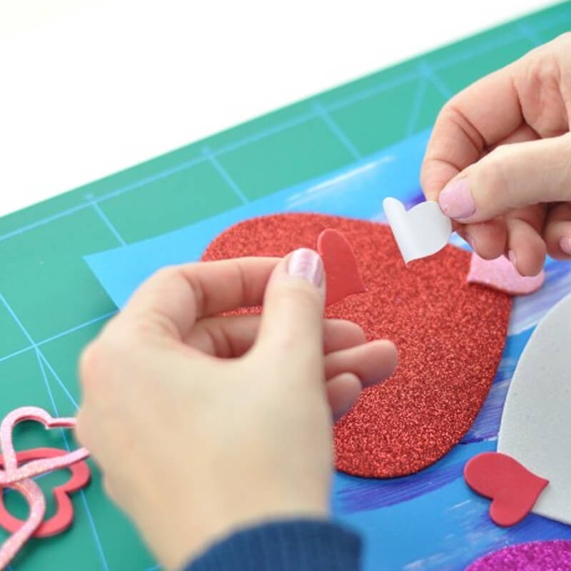 Set 50 cuore pasla Daco
