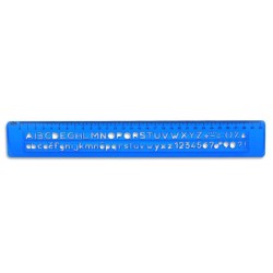 Sablon 30 cm litere cifre drepte