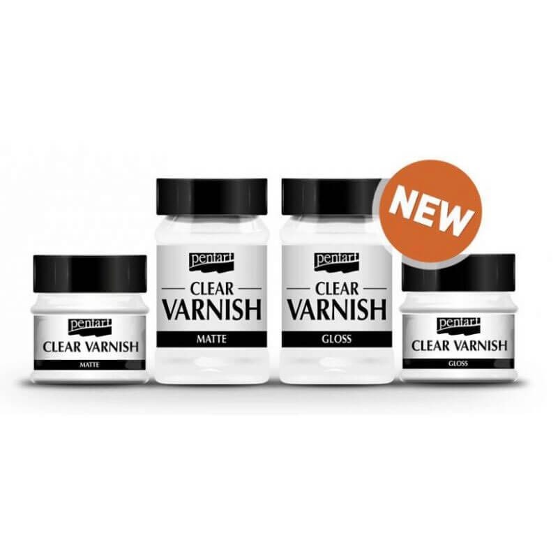 Vernis solvent matt, glossy 50ml, 100ml Pentart