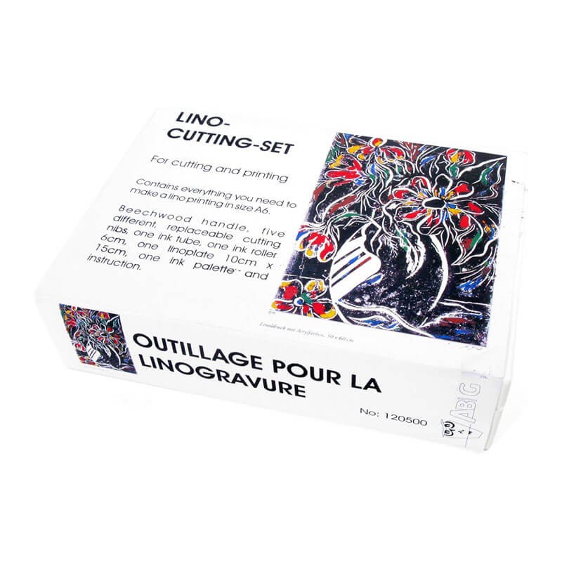 Set linogravura A6 Abig