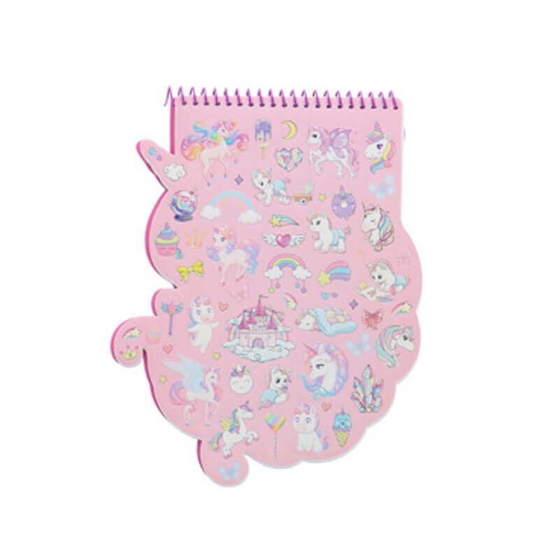 Carte colorat unicorn Grafix