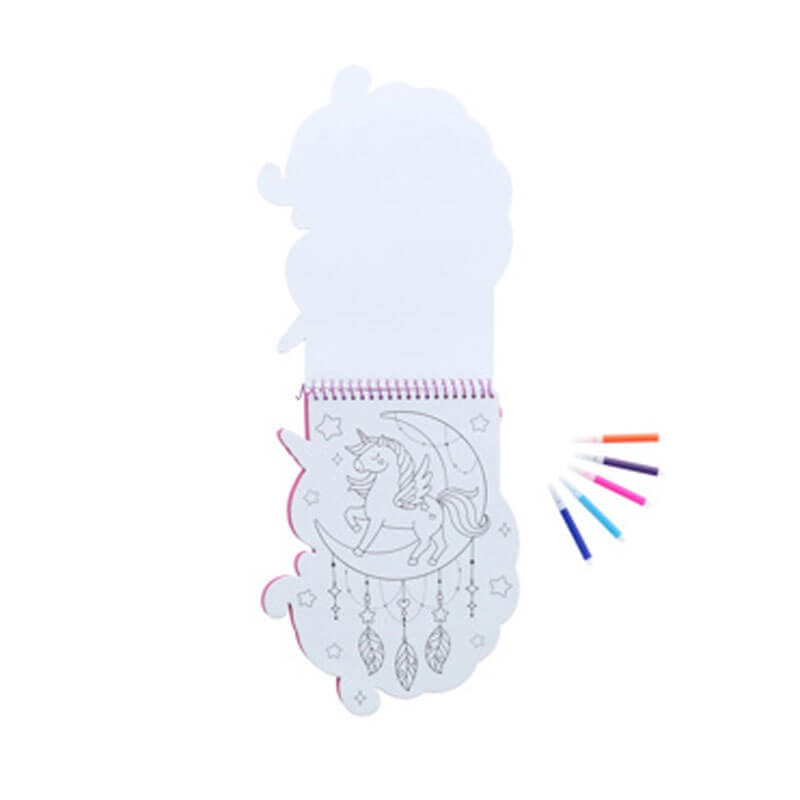 Carte colorat unicorn Grafix