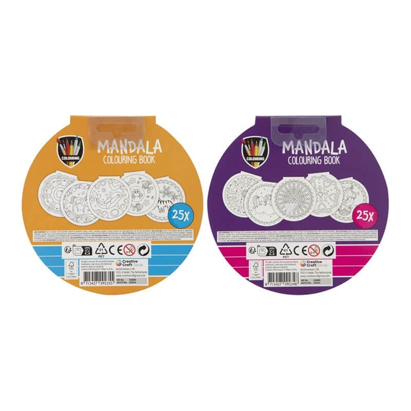 Carte colorat mandala Grafix