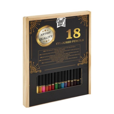 Set 18 creioane colorate Grafix - PictorShop