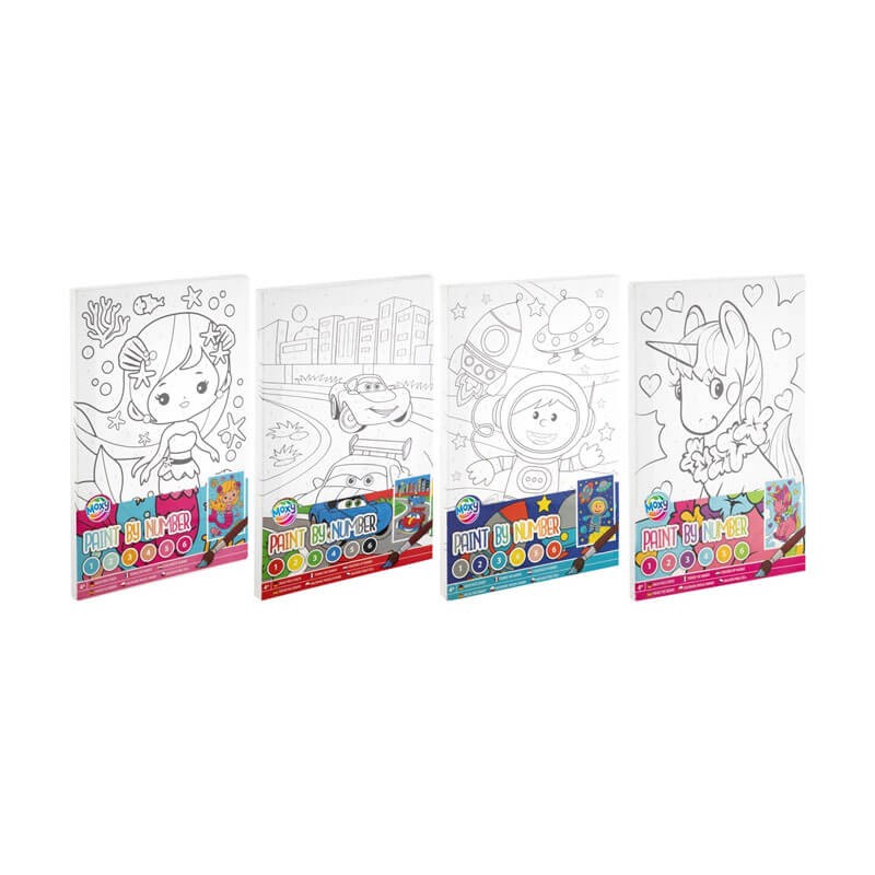 Pictura pe numere canvas Grafix