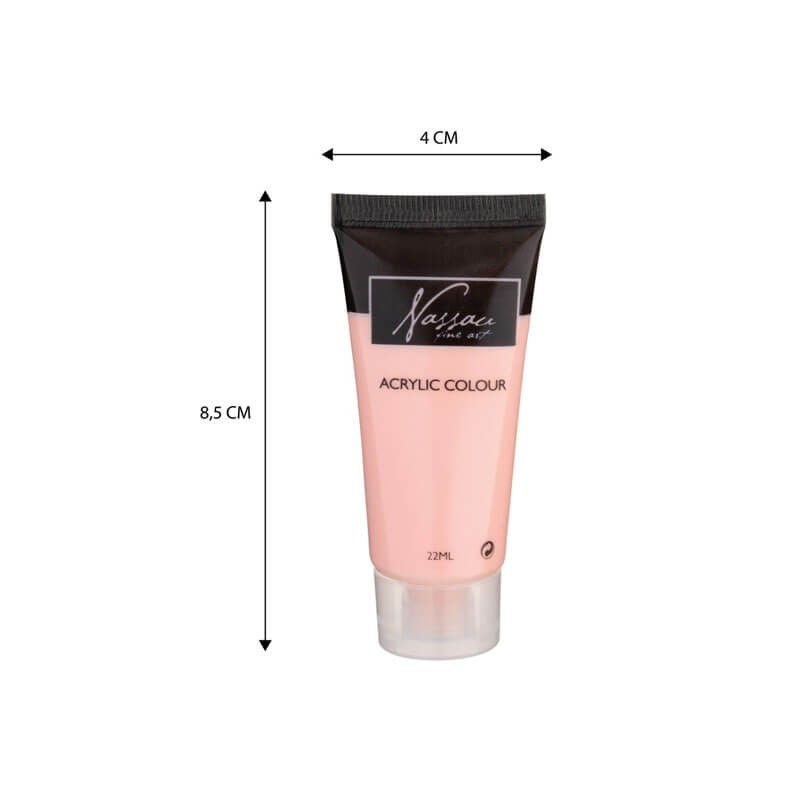 Set culori acrilice 24x22ml Grafix