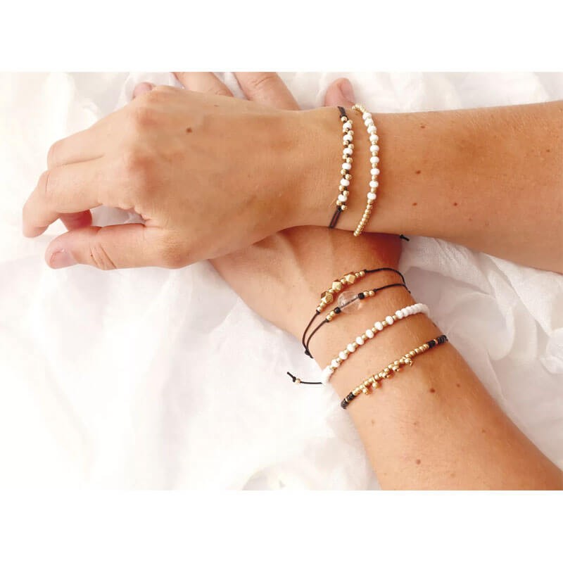 Kit bijuterii Gold-Black Bijoux Graine Creative