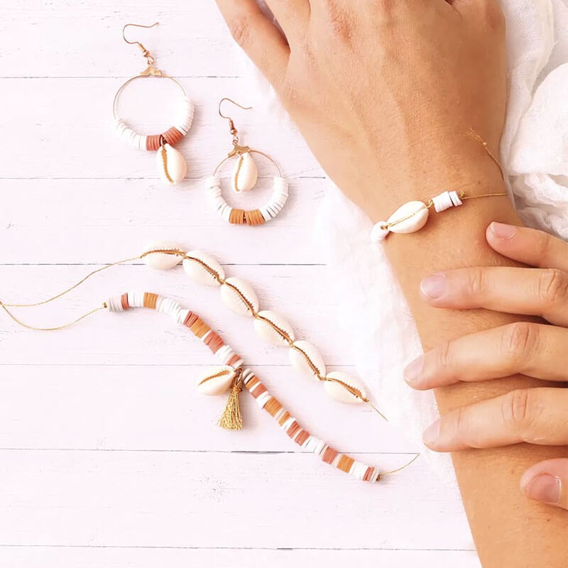 Kit bijuterii Scoici Bijoux Graine Creative