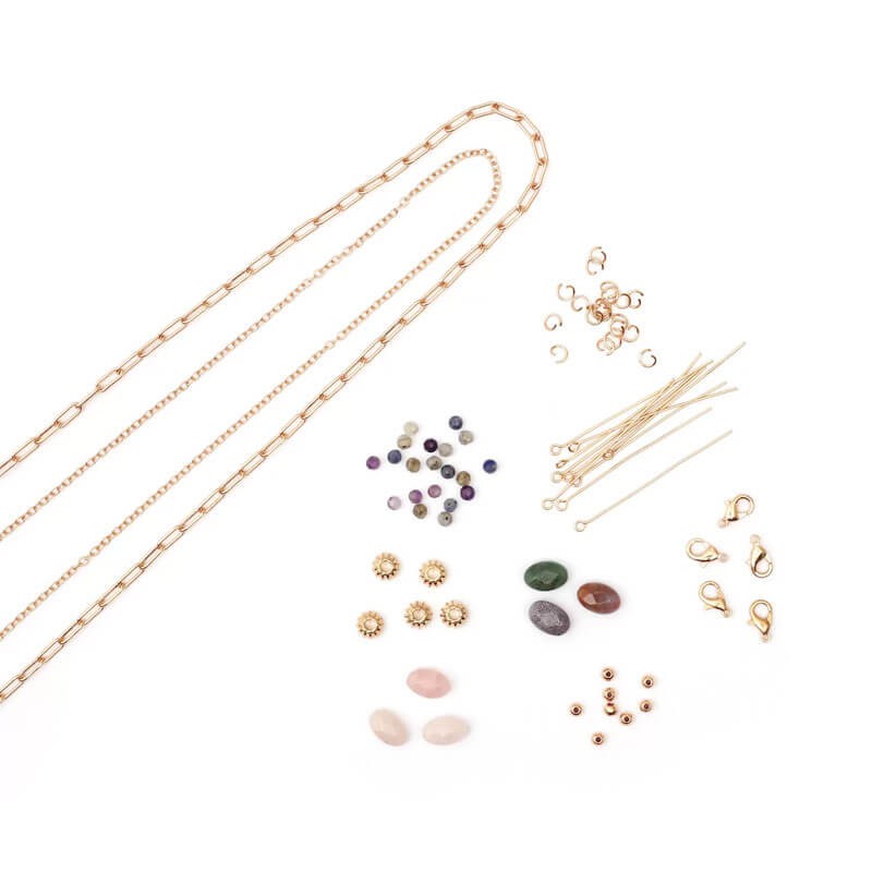 Kit bijuterii Pietricele Bijoux Graine Creative