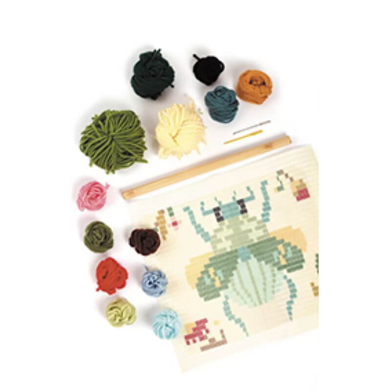 Kit tapiserie scarabeu Graine Creative