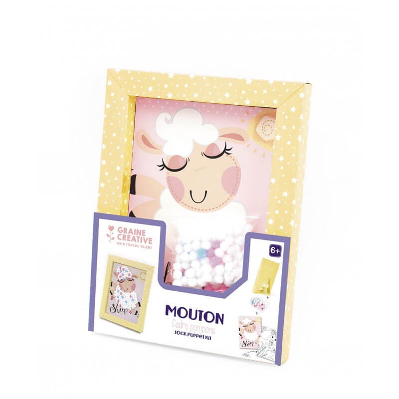 Kit 2 tablouri pompom Graine Creative