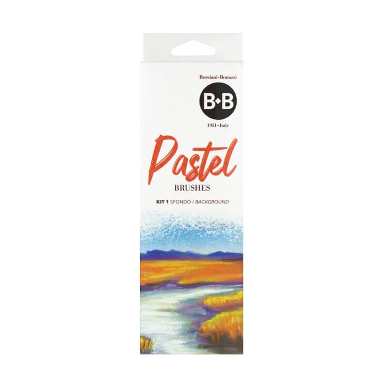 Kit pensule pastel Background Borciani Bonazzi