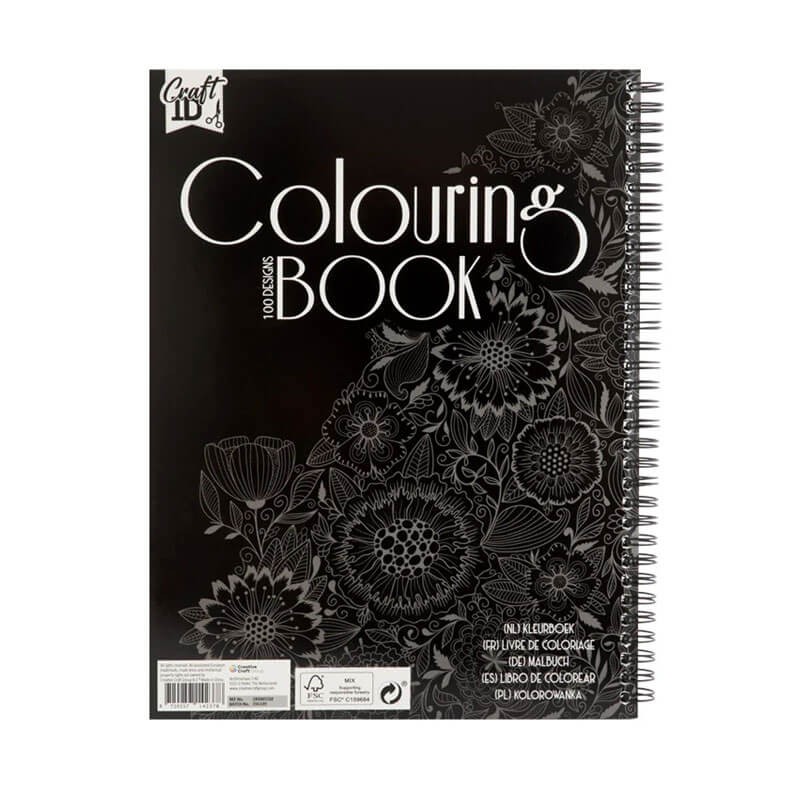 Carte colorat flori 50 coli Grafix