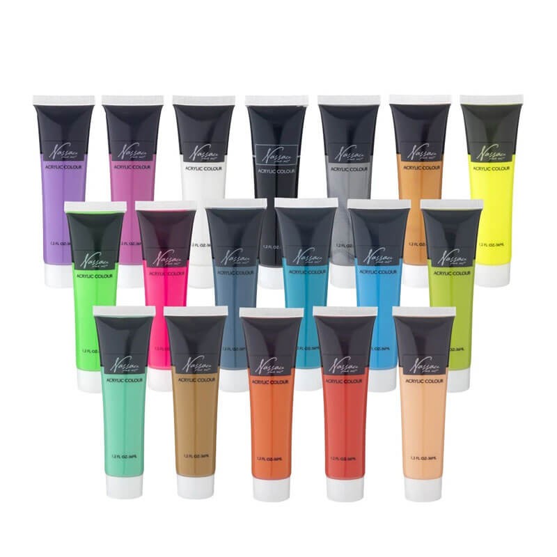 Set culori metalice Grafix
