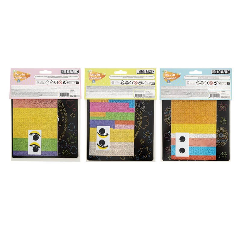 Set autocolante holografice Paste