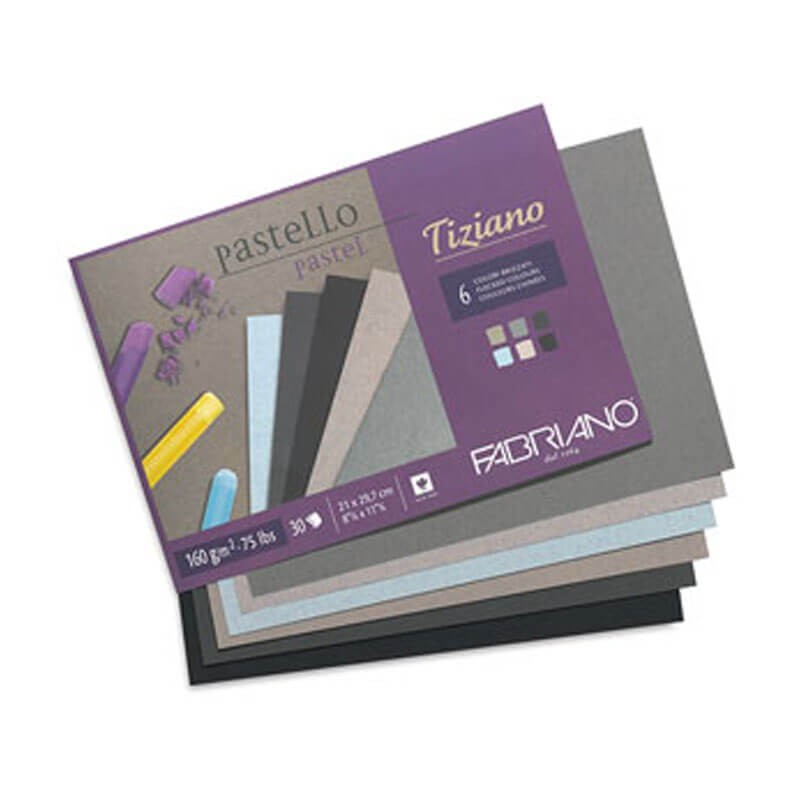 Bloc hartie Tiziano Grey Tones Fabriano