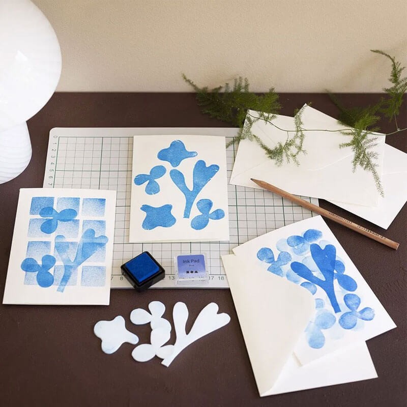 Kit creativ stampila hartie spuma