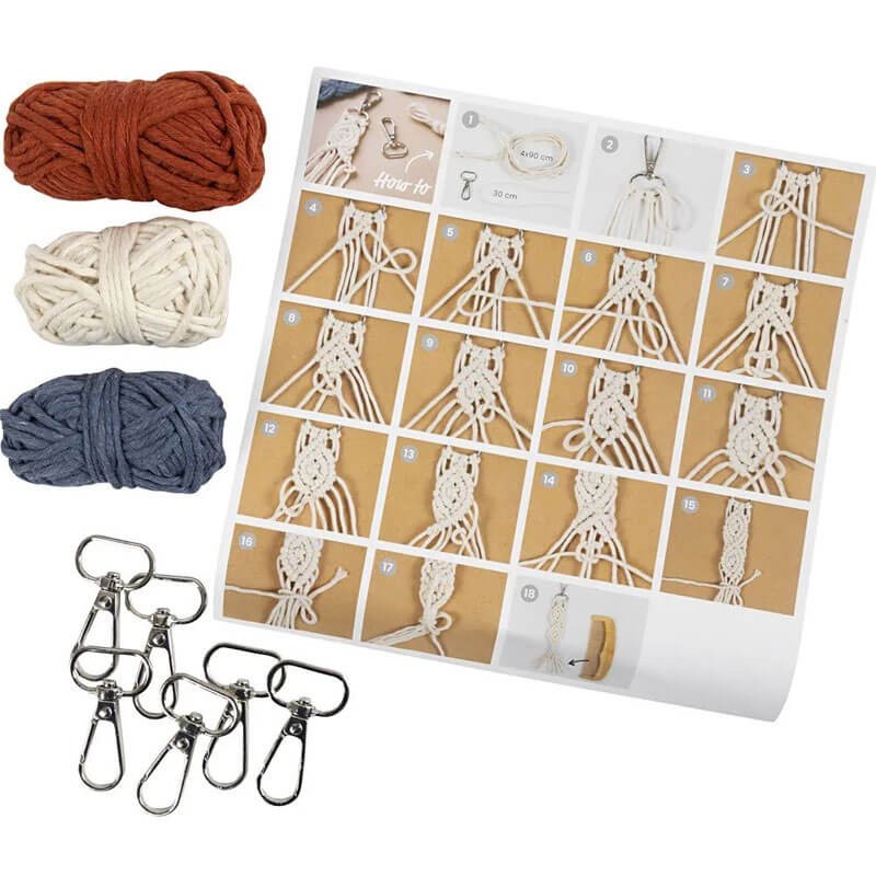Kit mini macrame