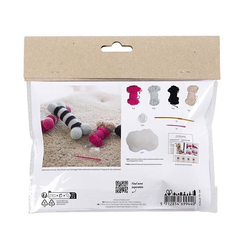 Kit crosetat jucarie catel
